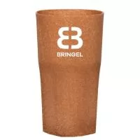 Capacidade para 360ml. Copo sustentável feito com 50% de fibra natural de coco ou madeira e 50% de Plástico Premium (PP), reduzindo a quantidade de plástico e reaproveitando resíduos renováveis. Design moderno e acabamento impecável, feito em material atóxico e resistente ao microondas e máquina de lavar.