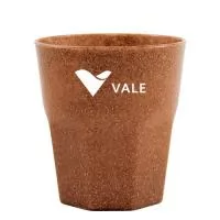 Capacidade para 300ml. Copo sustentável feito com 50% de fibra de madeira ou de coco e 50% de Plástico Premium (PP), reduzindo a quantidade de plástico e reaproveitando resíduos renováveis. Design moderno e acabamento impecável, feito em material atóxico e resistente ao microondas e máquina de lavar.