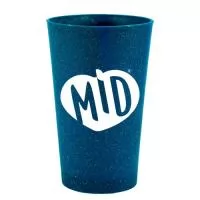 Capacidade para 320ml. Copo sustentável feito com 50% de fibra de madeira e 50% de Plástico Premium (PP), reduzindo a quantidade de plástico e reaproveitando resíduos renováveis. Cores inovadoras, design moderno e acabamento impecável, feito em material atóxico e resistente ao micro-ondas e máquina de lavar.