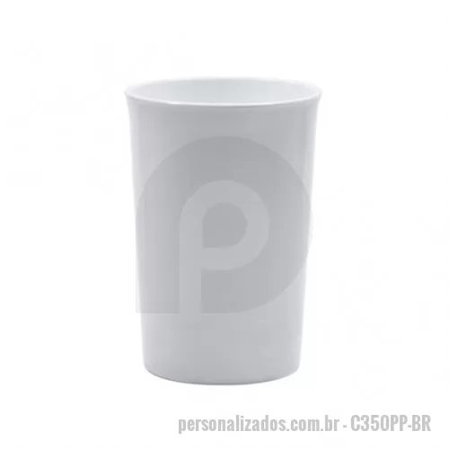 Copo personalizado - COPO 350 ML EM PP