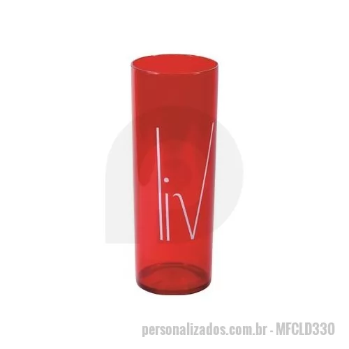 Copo personalizado - Copo Long drink personalizado