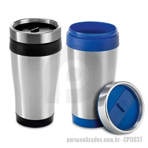 Copo personalizado - Copo Metal para Viagem