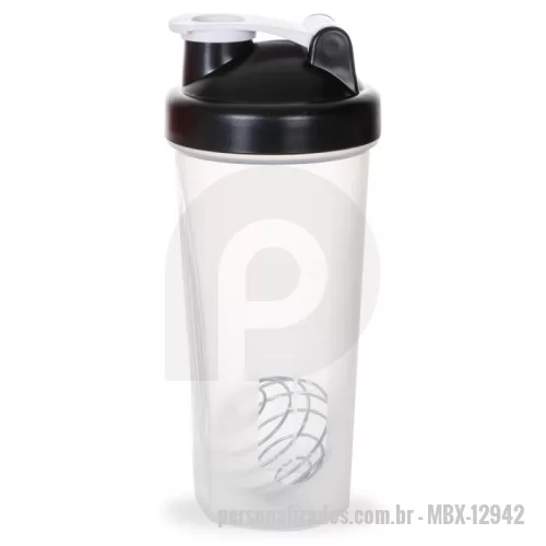 Copo personalizado - oqueteleira para shake com capacidade de 600ml, copo com detalhes laterais em relevo e escala de medições em ml e oz.