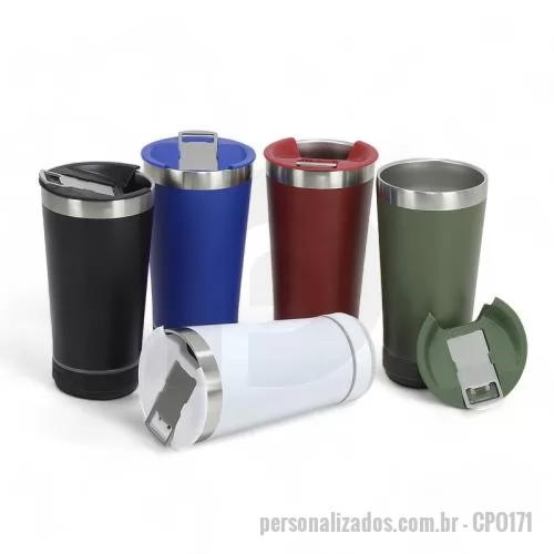 Copo personalizado - Copo Térmico com Caixa de Som Personalizado