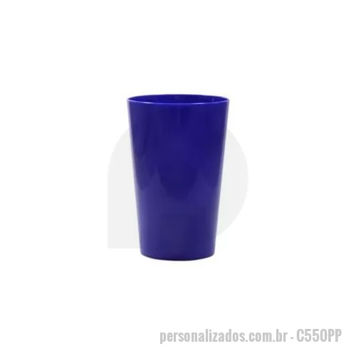 Copo personalizado - Copo personalizado no tamanho mais procurado e ainda em PP faz deste brinde personalizado um item de grande procura para ser distribuído.