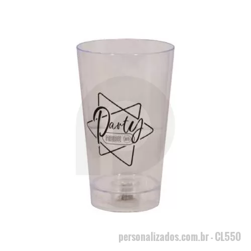 Copo personalizado - Copo personalizado no tamanho mais procurado e com led faz com que esse brinde personalizado um item querido e muito procurado para festas e eventos.