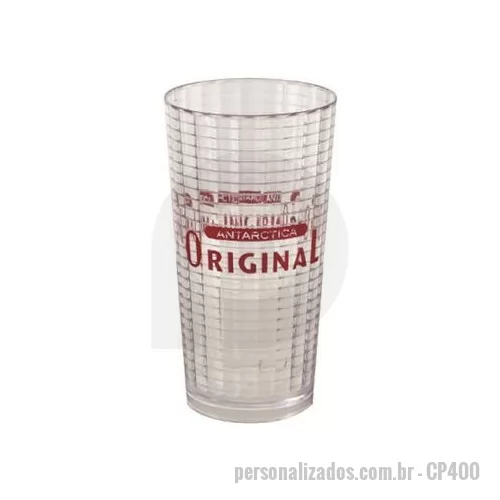Copo personalizado - Copo personalizado é o brinde personalizado especial por ser de modelo único e exclusivo no Brasil sendo de fabricação própria e que faz sucesso.