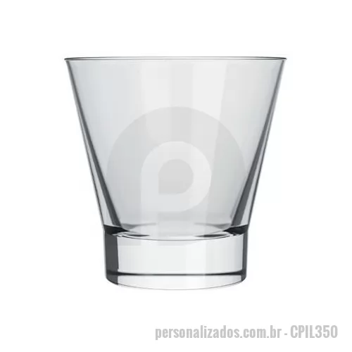 Copo personalizado - Copo de drink personalizado é um brinde personalizado luxo que com a sua marca, vai mostrar para todos os clientes a importância que tens com a sua propriedade.