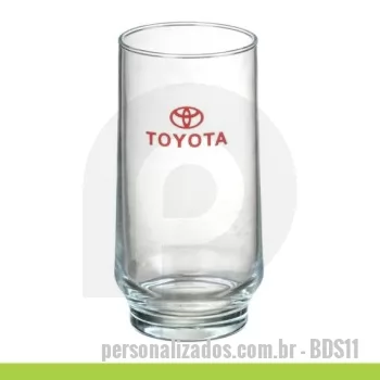 Copo personalizado - Copo Personalizado Long Drink 410 ml Vidro