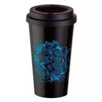 Copo bucks personalizado para brindes possui ótima área para a inserção do logotipo de empresas. Com tampa emborrachada, capacidade de 550 ml, boa variedade de cores e ótimo custo é a escolha certa para promover sua empresa ou divulgar seu produto