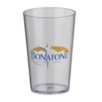Copo Personalizado, Peso 54 gramas, Capacidade 550 ml, Matéria Prima PS Cristal