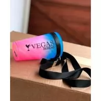 Copo com Tirante Personalizado, COPO 550ML, Largura 20 mm, Comprimento 85 cm, Material Poliester