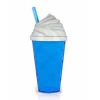 Copo milk shake para personalizar, fabricado em acrílico o copo chantilly personalizado possui capacidade de 550 ml, grande variedade de cores e boa área para imprimir o logotipo de empresas