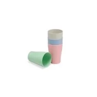 Multifuncional, prático e ecologicamente sustentável. Nosso copo de plástico e palha de trigo é adequado para uma grande variedade de usos, ideal para o uso diário, ótimo para crianças, perfeito para festas, piqueniques e o que mais sua imaginação permitir. Suas cores em tons pastéis combinam com qualquer decoração.
