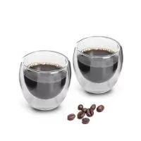 Conjunto com 2 Copo de Vidro Personalizado