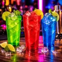 Copo com capacidade de 550 ml produzido em poliestireno, com peso de 54 gramas, altura de 14,6 cm, diâmetro da boca de 8,6 cm e base de 6,3 cm, apresentando estrutura rígida e acabamento com textura em relevo espiral que valoriza o design e melhora a