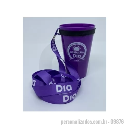 Copo Plástico personalizado - Copo Plastico Gravação em Label Sem Limite de cores
