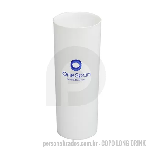 Copo Plástico personalizado - COPO LONG DRINK MATERIAL RESISTENTE. 200 ML. IMPRESSÃO  PERSONALIZADA