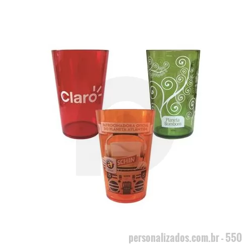 Copo Plástico personalizado - Copo plástico personalizado com sua logomarca é um dos brindes personalizados preferidos de nossos visitantes.