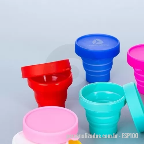 Copo Retrátil personalizado - Ideal para eventos corporativos e eventos promocionais