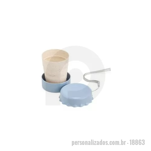 Copo sanfonado personalizado - Copo retrátil em palha de trigo de 125 ml. Acompanha alça de nylon. Altura : 3,2 cm Largura : 7,3 cm Circunferência : 18,4 cm Comprimento : Aberto s/ tampa: 7,7cm Peso aproximado g : 33