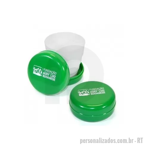 Copo sanfonado personalizado - Copo retrátil personalizado é um dos mais antigos e mais procurados brindes personalizados, compacto e de muitas utilidades além de um custo baixo.
