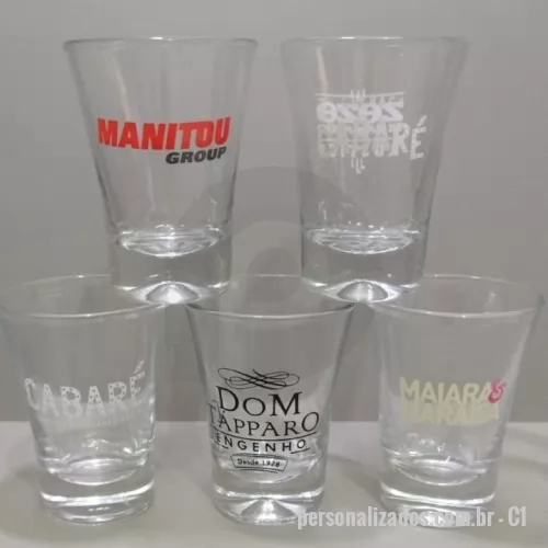 Copo Shot personalizado - O Copo Dose Olé Nadir de vidro indicado é para doses de pinga, cachaça e tequila.