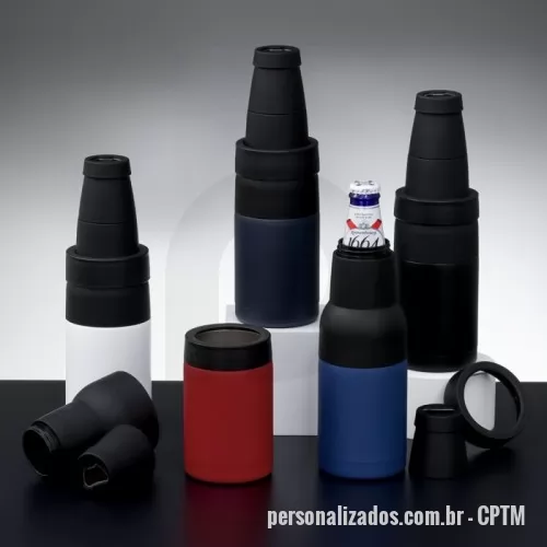 Copo térmico personalizado - Copo Térmico Multiuso Inox