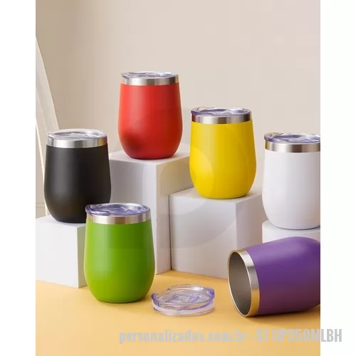 Copo térmico personalizado - Copo Termico 350 Ml Personalizado