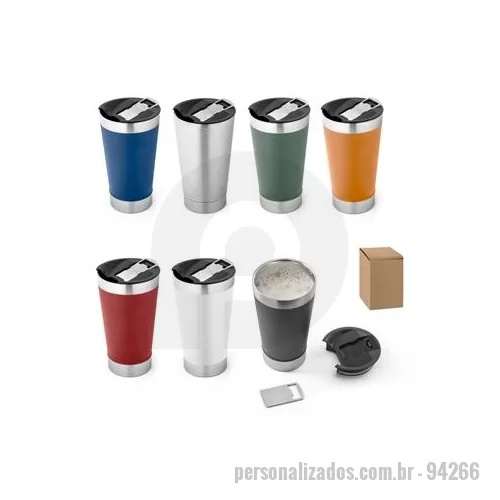 Copo térmico personalizado - Copo térmico personalizado com sua logomarca é um brinde personalizado que seus melhores clientes vão amar receber!