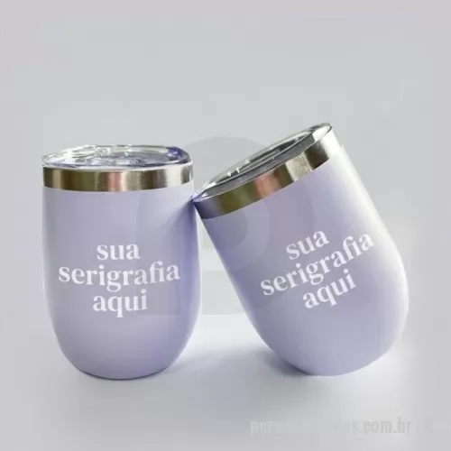 Copo térmico personalizado - Copo Térmico Personalizado 360ml com Serigrafia, uma escolha moderna e funcional para divulgar sua marca. Com capacidade de 360ml e excelente conservação térmica, é ideal para brindes, eventos e ações promocionais, proporcionando visibilidade e utilidade no dia a dia.