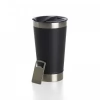 Copo térmico de 500ml com abridor SEM GRAVAÇÃO integrado na base. Produto prático e inovador, ideal para ações promocionais, eventos, bares, restaurantes e campanhas corporativas. Personalize com sua marca e ofereça um brinde de impacto! Preço: ?? Valor unitário: R$ 17,50 SEM GRAVAÇÃO E R$ 19,99 COM 01 GRAVAÇÃO LASER?? Pedido mínimo: 75 unidades (1 caixa) ?? Pedidos adicionais em múltiplos de 75.