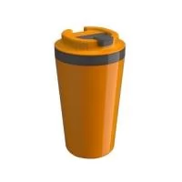 Copo Térmico Minas 0,4L - Copo térmico para suas bebidas quentes ou geladas, ideal para café e chá. Graças à tampa com vedação e o bico que abre e fecha, mantém sua bebida na melhor temperatura por pelo menos 1h30, além de facilitar o transporte no dia-a-dia.
