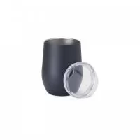 Copo térmico 300ml em inox com parede dupla. Personalização à Laser