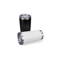 Um copo térmico de inox e capacidade de 520 ml no tamanho certo para manter bebidas quentes ou frias por mais tempo. Ele possui uma construção de parede dupla e tampa em plástico resistente com vedação a vácuo, garantindo a conservação da temperatura