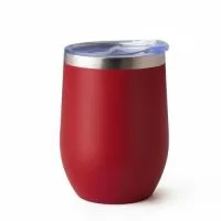  Copo térmico 320ml de parede dupla em inox livre de BPA, contém tampa com bocal e trava de segurança.