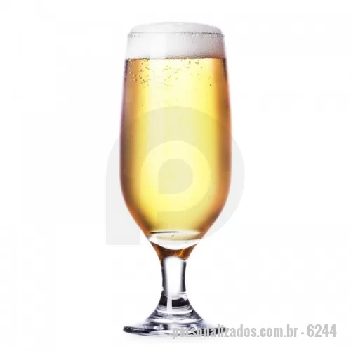 Copo vidro personalizado - Copo de vidro para suco/cerveja 300ml (a granel).