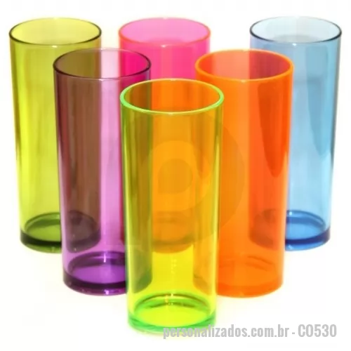 Copo vidro personalizado - COPO LONG DRINK