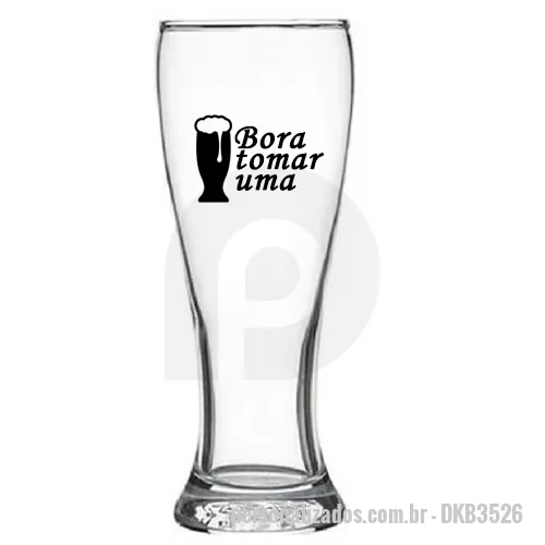 Copo vidro personalizado - Copo de Chopp Tall 500ml DKB3526