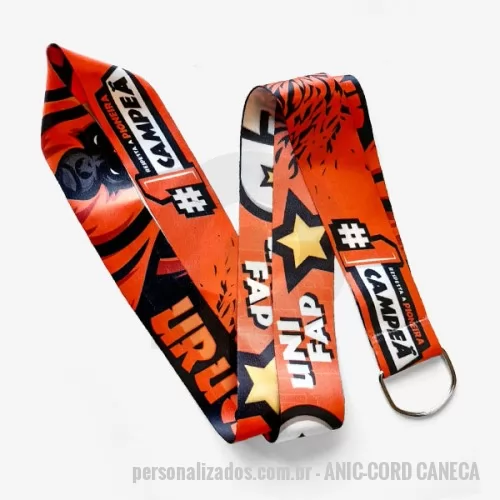 Cordão para caneca personalizado - Tirante personalizado ou Cordão Caneca, com impressão em alta resolução.  Produto com ótima qualidade e resistência, com diversas opções larguras e terminais, com ou sem abridor de garrafas, deixando nossos clientes optar a melhor opção.  Fabricado em poliéster acetinado, lavável, diferente dos cordões convencionais, este exige um comprimento maior de 1.20cm ou de 1.40cm (de acordo com sua necessidade).