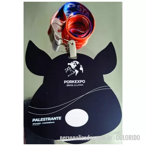 Credencial personalizado - Credencial em PS 0,50 ou 0,70 mm cortes retos ou especial 