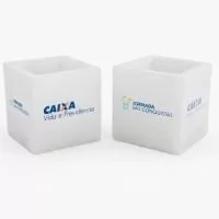 Luminaria de vela personalizada  com uma vela interna para acessa iluminar a peça. Decoração de eventos e mesa e lindo brinde. Pode ser persoalizada em 1 / 2 / 3 ou nas 4 faces