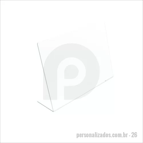 Display de balcão personalizado - O Display de Acrílico com suporte de mesa é ideal para facilitar o dia a dia do seu estabelecimento. Este suporte prático permite que você exiba um QR code do WhatsApp, Pix, Instagram e avaliação do seus serviços em um único local, de forma visível e acessível aos clientes, simplificando o processo de contato e engajamento na rede social.  Disponível em várias cores, o display de acrílico adiciona um toque de estilo ao ambiente de negócio. Fabricado com material de alta qualidade, o suporte é resistente e durável.