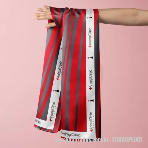 Echarpe personalizado - Echarpe 140x40cm em Cetim de Seda estampada pantone cores bainha de lenço 