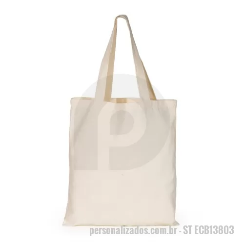 Ecobag personalizado - Ecobag de Algodao Personalizada para Brindes