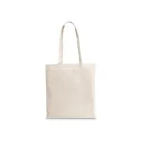 Sacola em Algodão 140g.m² com alças de 65 cm. Fabricação Própria.