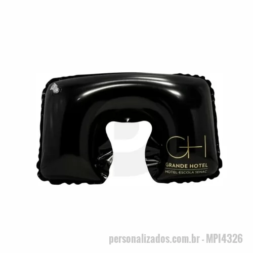 Encosto para cabeça personalizado - Encosto de cabeça inflável - Personalizado - medida: 43x26