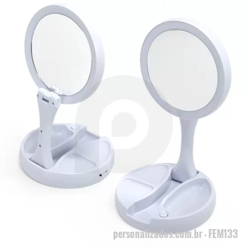 Espelho com Led personalizado - Espelho Articulado com Led Personalizado