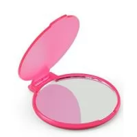 Prático, resistente e leve, o Espelhinho de Bolsa Personalizado é um brinde barato que pode ser customizado com a logomarca da empresa, injetada em ABS, direto da fábrica. Perfeito para campanhas promocionais e eventos de moda, beleza e maquiagem, o 