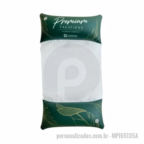 Esteira flutuante personalizada - Esteira inflável PVC - C/TELA  personalizada - 65x1,35